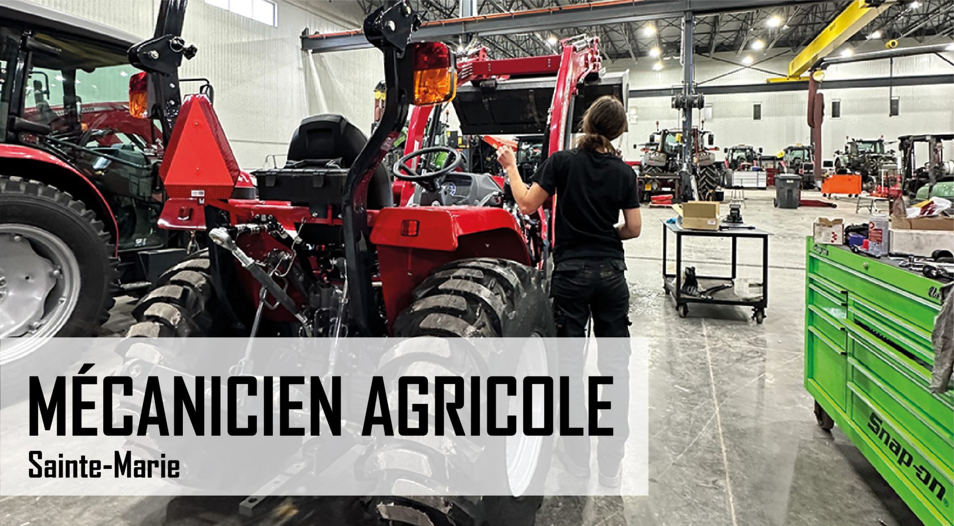 Emploi mécanicien Beauce Sainte-Marie SA Service Agricole