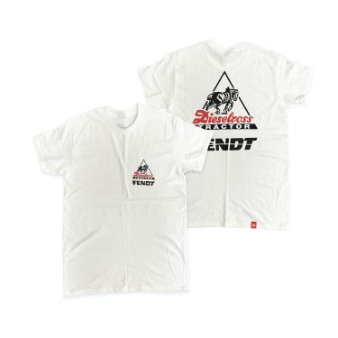 T-shirt Fendt Dieselross blanc