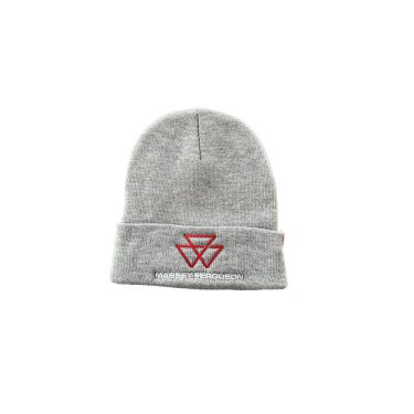 Tuque Massey Ferguson gris pâle